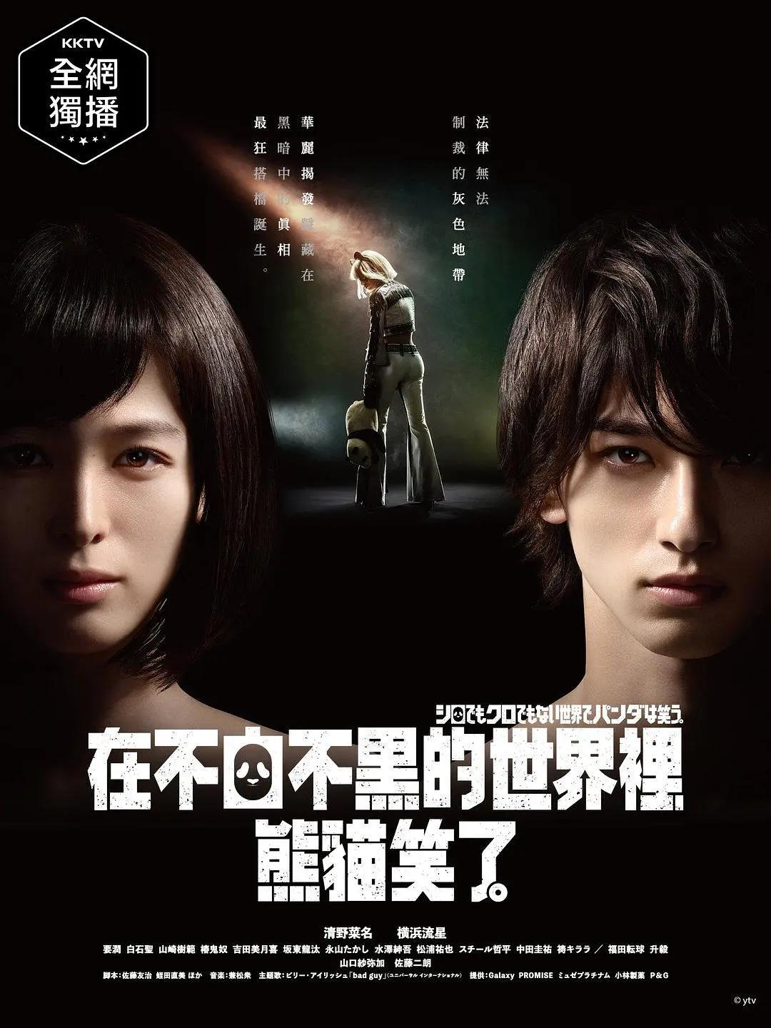 在不白不黑的世界里，熊猫笑了